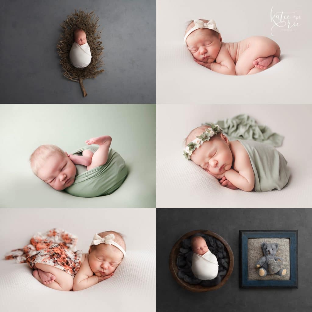 Charlotte Newborn photographer  In home newborn session & baby